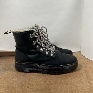 Dr. Martens Combs Combs Lined Lace Up Ankle Boots Docs Women Size 8